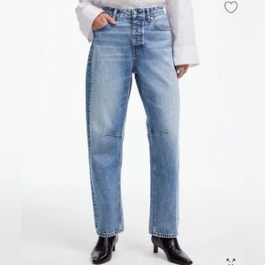 Madewell Darted Barrel Jean